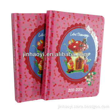 printing cute diary 2014 pink diary
